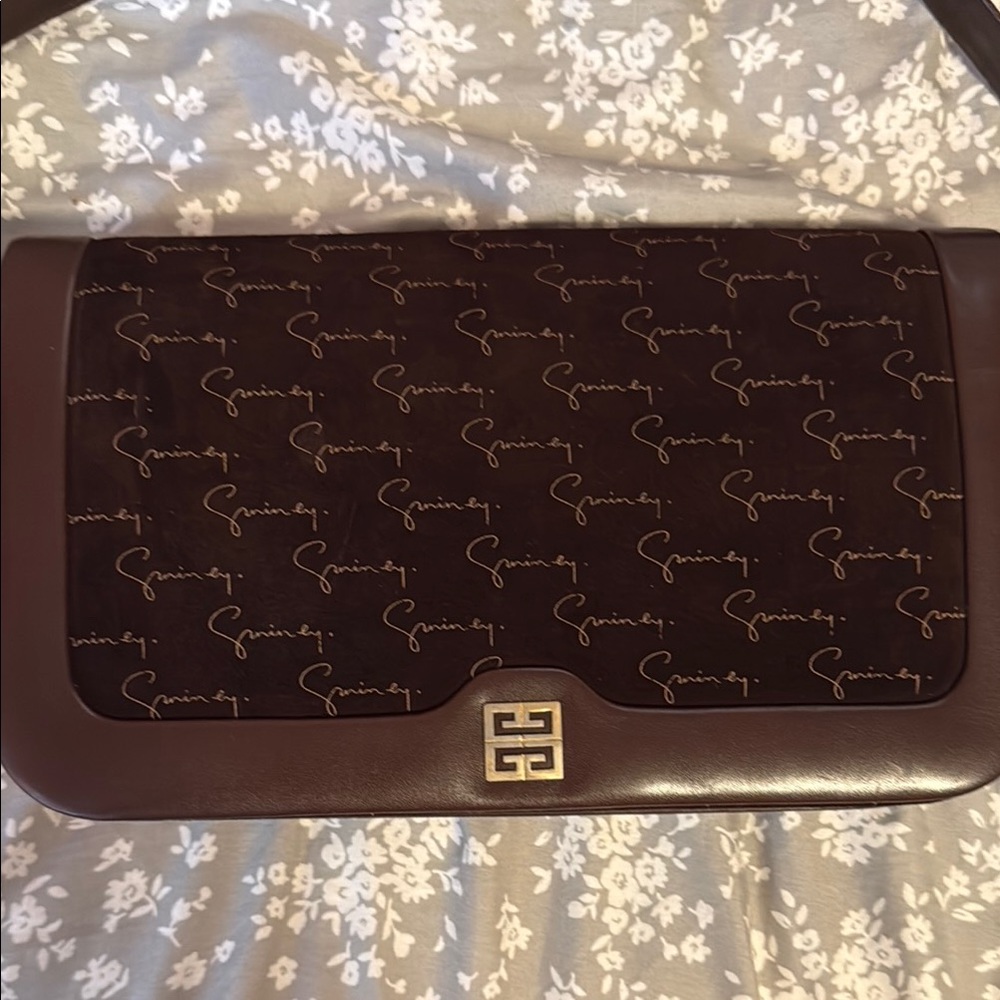 Givenchy Black and Brown Shoulder Bag